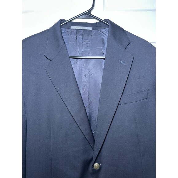 Hickey Freeman Men’s Madison Wool/Cashmere Sports Coat Blazer (BLACK) Size 44R - Picture 4 of 8